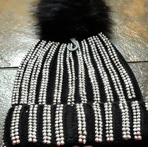 Rhinestone Beanie